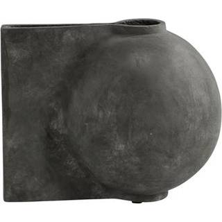 101 Copenhagen Offset Vase Mini Mørkgrå