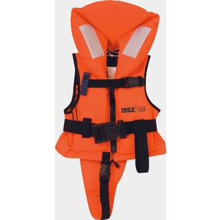 Redningsvest til børn &amp; baby 1852-Marine 100N, orange, 0 - 10 kg