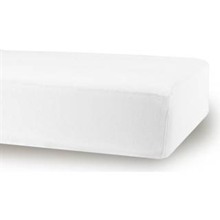 Stræklagen 70x160 cm - Hvidt jersey lagen til juniorseng
