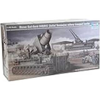 M��rser Karl Ger��t 040/041 auf Eisenbahn-Transport-Trailer