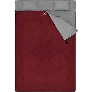 Arctic Tern 2 Person Camping Sleeping Bag Red, OneSize