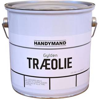 Handymand gylden træolie 2,5 liter (På lager i varehus)