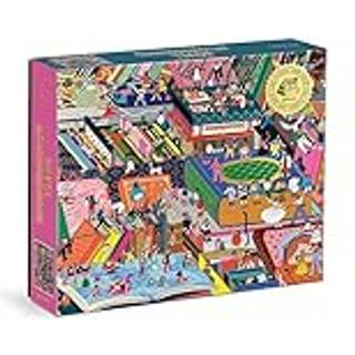 Novel Neighborhood 1000 Piece Foil Puzzle