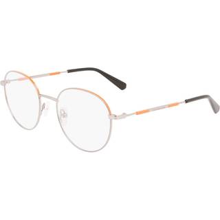 Calvin Klein Unisex CKJ22205 012 Optiske stel Metal Ruthenium Rund