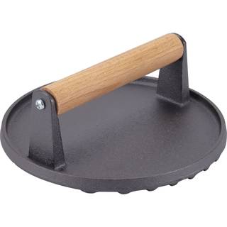 Støbejerns grillpresser 17,5 cm