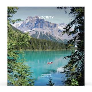 SOCIETY Paris - Puzzle - Puslespil - Lake Escape - 25 x 25 x 4.8 cm