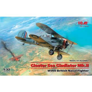 Gloster Sea Gladiator Mk.II , WWII British Naval Fighter