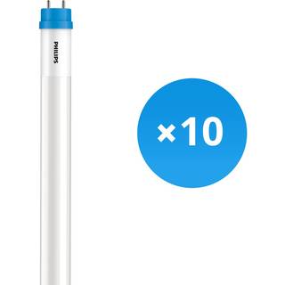 Fordelspakke 10x Philips LED Lysrør T8 CorePro (EM/Mains) Standard Output 15.5W 1800lm - 865 dagslys | 120cm - erstatter 36W
