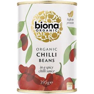Chilli Beans røde kidneybønner i chili Økologisk - 395 gram