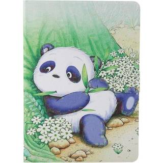 iPad 10.2 (2021 / 2020 / 2019) / Air (2019) / Pro 10.5" (2017) Læder Cover m. Stand - Lazy Panda