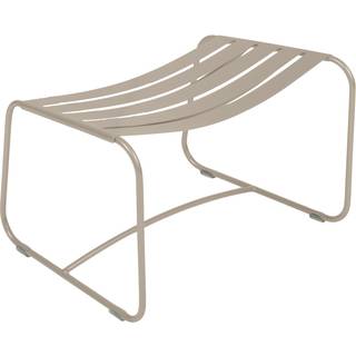 Fermob - Surprising Footrest, Nutmeg - Udendørs taburetter og puffer - Harald Guggenbichler - Grøn,Grå - Metal