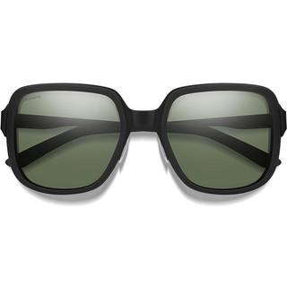 Smith AVELINE Polarized 003/L7 55 Solbriller Kvinder Black - Matte Black - 55mm