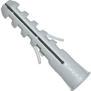 NKT Fasteners standarddybel m/skrue 6 x 30 mm 10 stk.