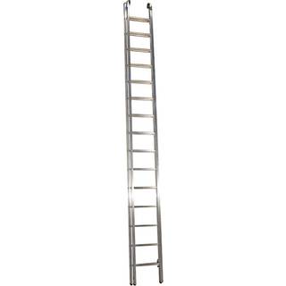 JUMBO Proff skydestige med stigefod, 2 x 15 trin - 7,9 meter
