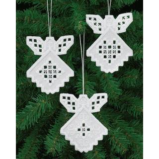 Broderikit Julehardanger 3 pak 10 x 9 cm Elegant julebroderi i klassisk stil Mål: 10x9 cm per broderi Indeholder 3 unikke design Broderes på hvid Hardanger-stof Varmt farvevalg skaber atmosfære.