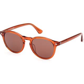 Web WE0328 42S 50 Solbriller Mænd Orange - Glossy Transparent Orange - 50mm