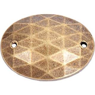 Aufnähsteine oval antik 17x13x3mm 20 Stück - Antik