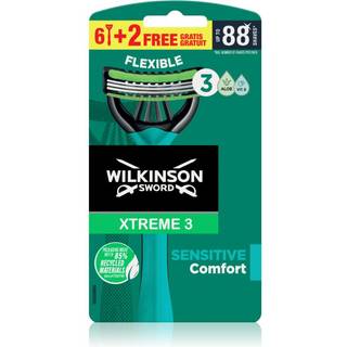 Wilkinson Engangsskrabere Extreme 3 Sensitive Comfort 8 stk.