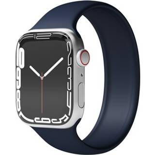 Apple Watch (38/40/SE/41/42mm) Vonmählen Solo Loop Small Silikone Rem - Blå