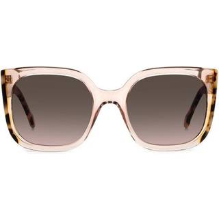 Carolina Herrera Kvinde HER 0128/S L93/HA Solbriller Acetat Nude/Havana Brun Sommerfugl Skygge