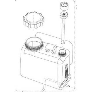 Nilfisk Ecoflex Kemibeholderkit BA551/611/651/751/851 (909 6903 000)