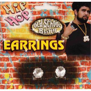 Hip Hop Rapper Diamant Ohrstecker
