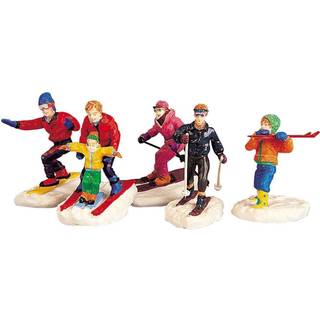 Winter Fun Figurines Set Of 5