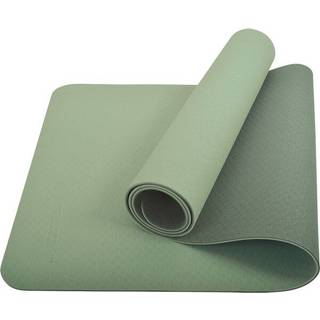 Schildkröt Fitness Yoga Mat 4mm Bicolor størrelse 183 x 61 x 0,4 cm farve turkis