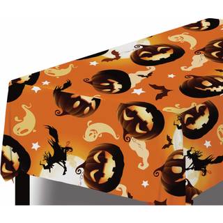 Happy Halloween Kürbis Tischdecke