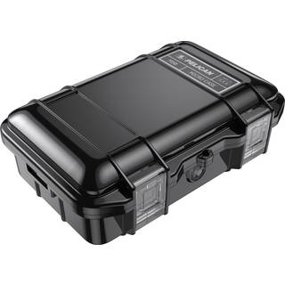 Pelican M50 Micro Case - Vandt?t sag (t?rboksfeltboks) til iPhone GoPro Camera Camping Fishing Fisking Kajakstrand og mere (sort)