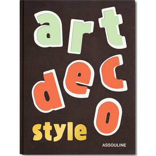 Assouline Coffee Table Books - 'Art Deco Style' in Multicolor Carboard, Paper