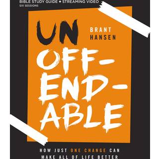 Unoffendable Bible Study Guide plus Streaming Video