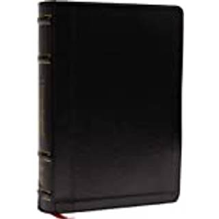 NKJV, Chronological Study Bible, Leathersoft, Black, Comfort Print