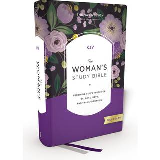KJV, The Woman's Study Bible, Hardcover, Red Letter, Full-Color Edition, Comfort Print