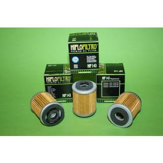 HF-143 HiFlo Oliefilter motorcykel mc roadracer