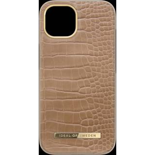 iDeal of Sweden iPhone 15 Plus Atelier Case, Camel Croco
