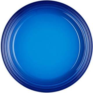 Le Creuset Signature stentøj middagstallerken 27cm Azure