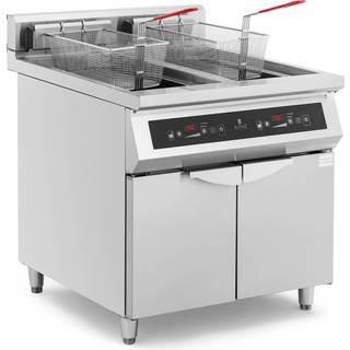 Induktionsfriturekoger 2 x 30 L - 20.000 W - 400 V