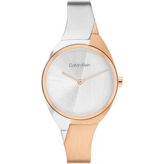 Two-Tone Dynamic Bangle Watch - Multi - One Size