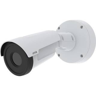 Axis Communications Wärmebildkamera Box 02176-001 mit hoher Megapixel Auflösung, Thermalkamera mit Branderkennung - weiß