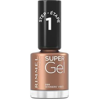 Rimmel Super Gel Geleneglelak uden UV/LED forsegling Skygge 099 Winners&#39; Vibes 12 ml - 12 ml
