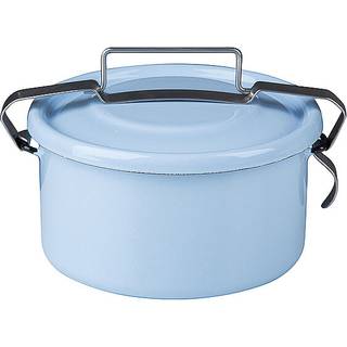Riess Classic Pastell Dichtungsdose 14 cm / 0,75 L blau - Emaille - Blau