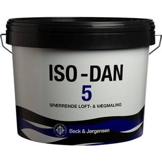 B&J Iso-Dan 5, Spærrende Vægmaling 9 Liter - Iglo (s0500-n)