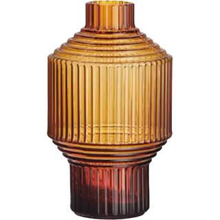 Kosta Boda Pavilion vase Ø80x134 mm Mørk rav