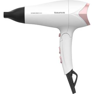 Taurus Studio 2500 Ionic hårtørrer Foldbar  2400W hvid