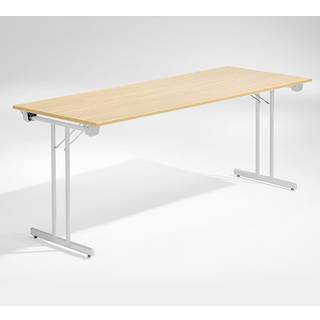 Bord Dinner, Eg 1800x800 mm, Alugråt understel