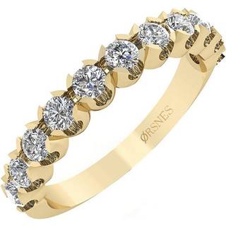 14 Karat Guld Ring fra Smykkekæden med Diamanter 0,66 Carat W/SI