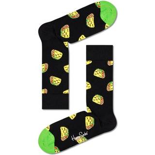Happy Socks Taco To Go Sock - Black pattern-2 - Str 41/46 * Kampagne *