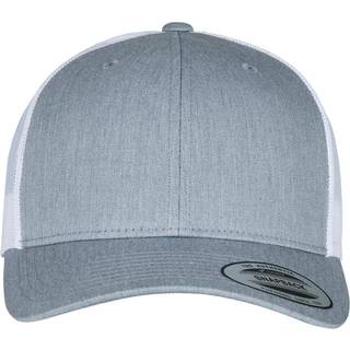 Flexfit Retro Trucker Heather Grey / White