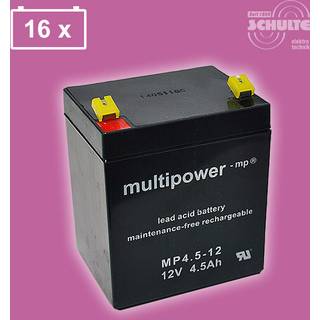 Multipower 12V - 4.5Ah (backup)